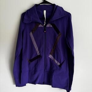 1 Lululemon Vintage Purple Origami Stride Jacket